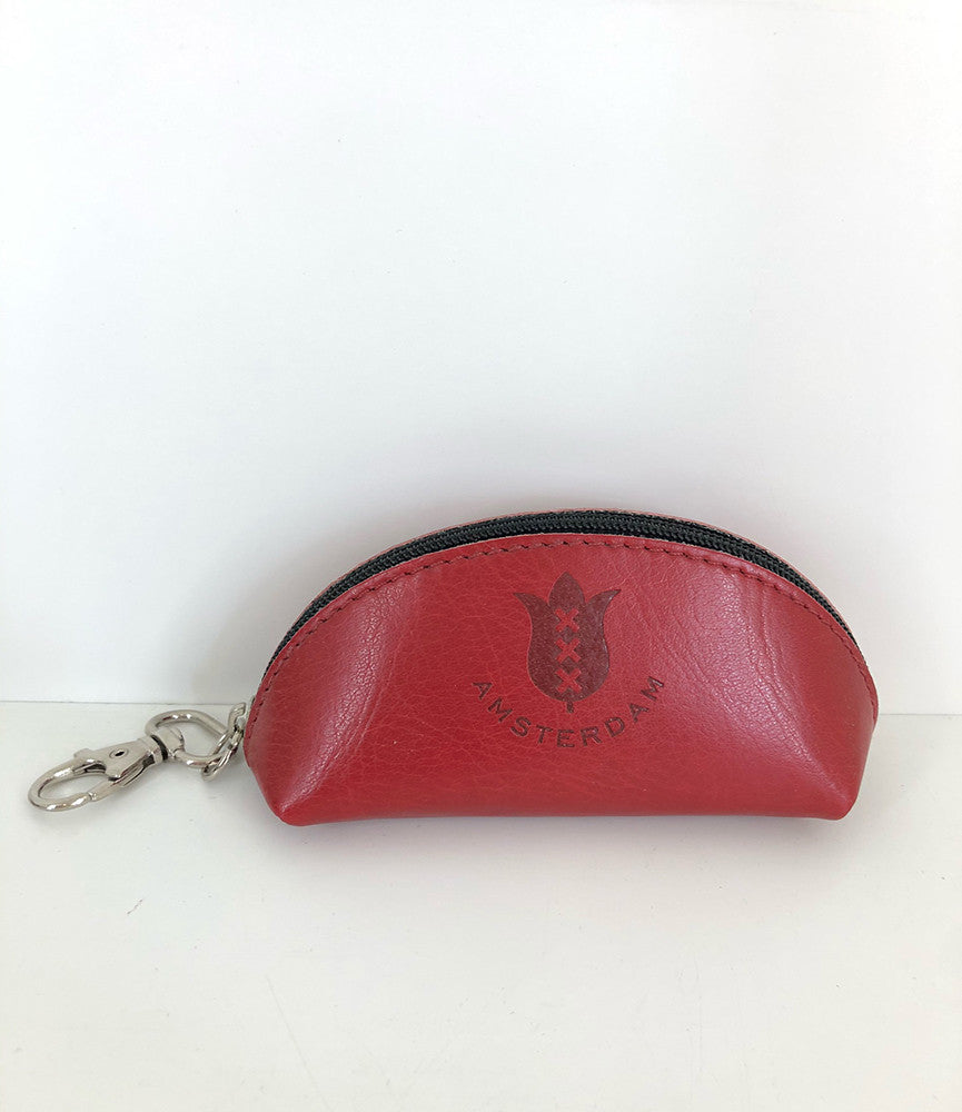 Fake leather coin/keys purse