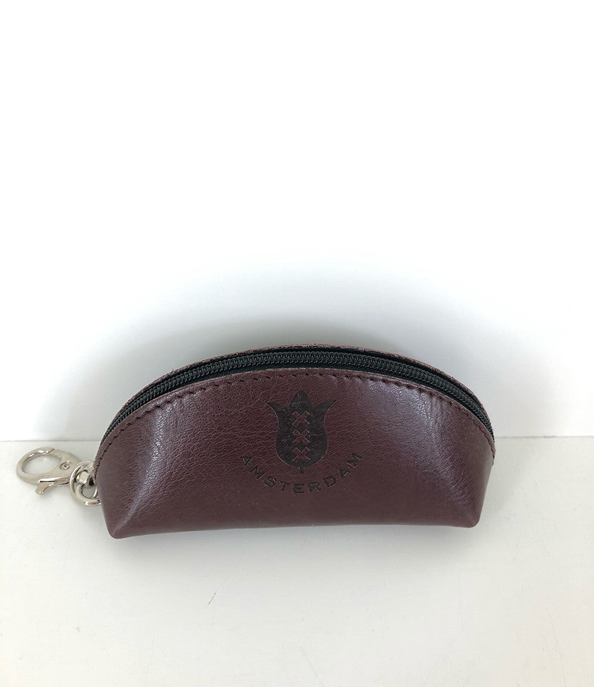 Fake leather coin/keys purse