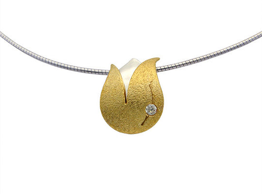 Gold-plated necklace